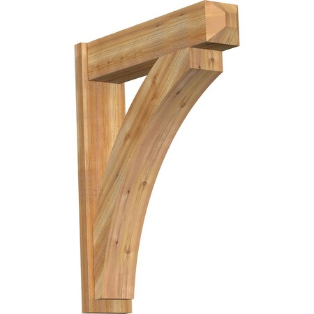 Thorton Craftsman Rough Sawn Outlooker, Western Red Cedar, 8W X 34D X 42H